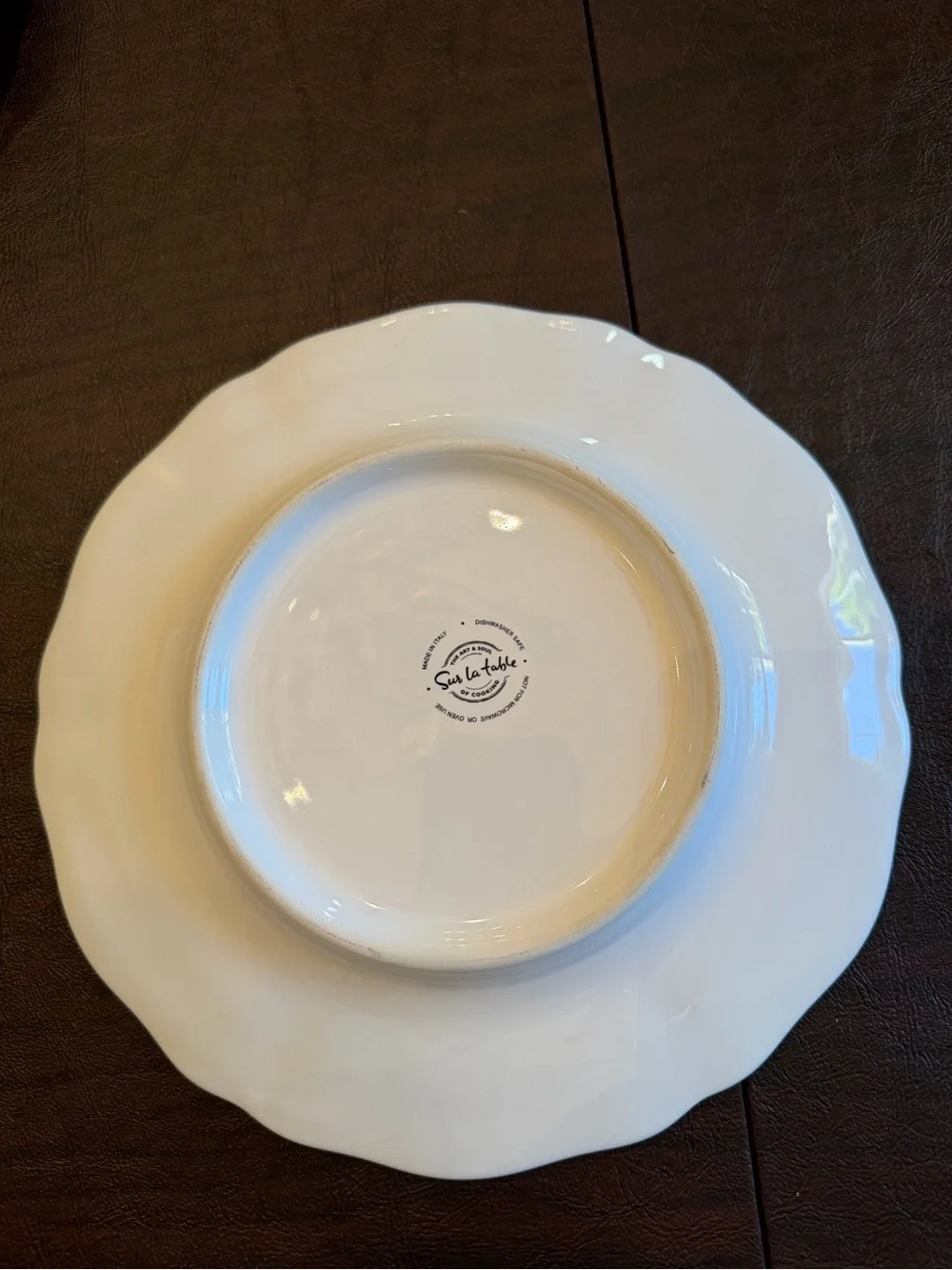 Sur La Table Nova Deruta salad desert Plate